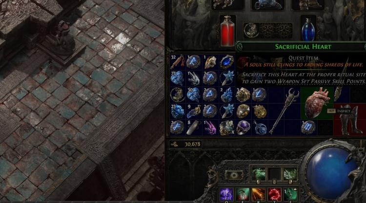 poe 2 Sacrificial Heart guide